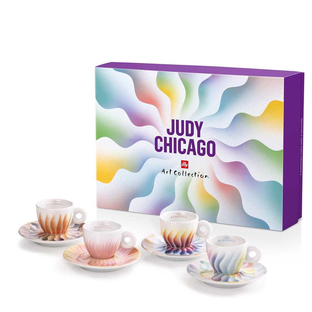 L’artista americana Judy Chicago è l’autrice della nuova illy Art Collection di illycaffè