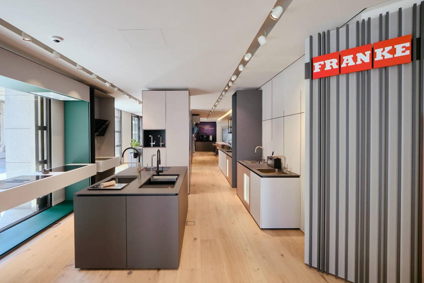 Il nuovo showroom di Franke Home Solutions: l’espressione dello spazio e dei nuovi inizi