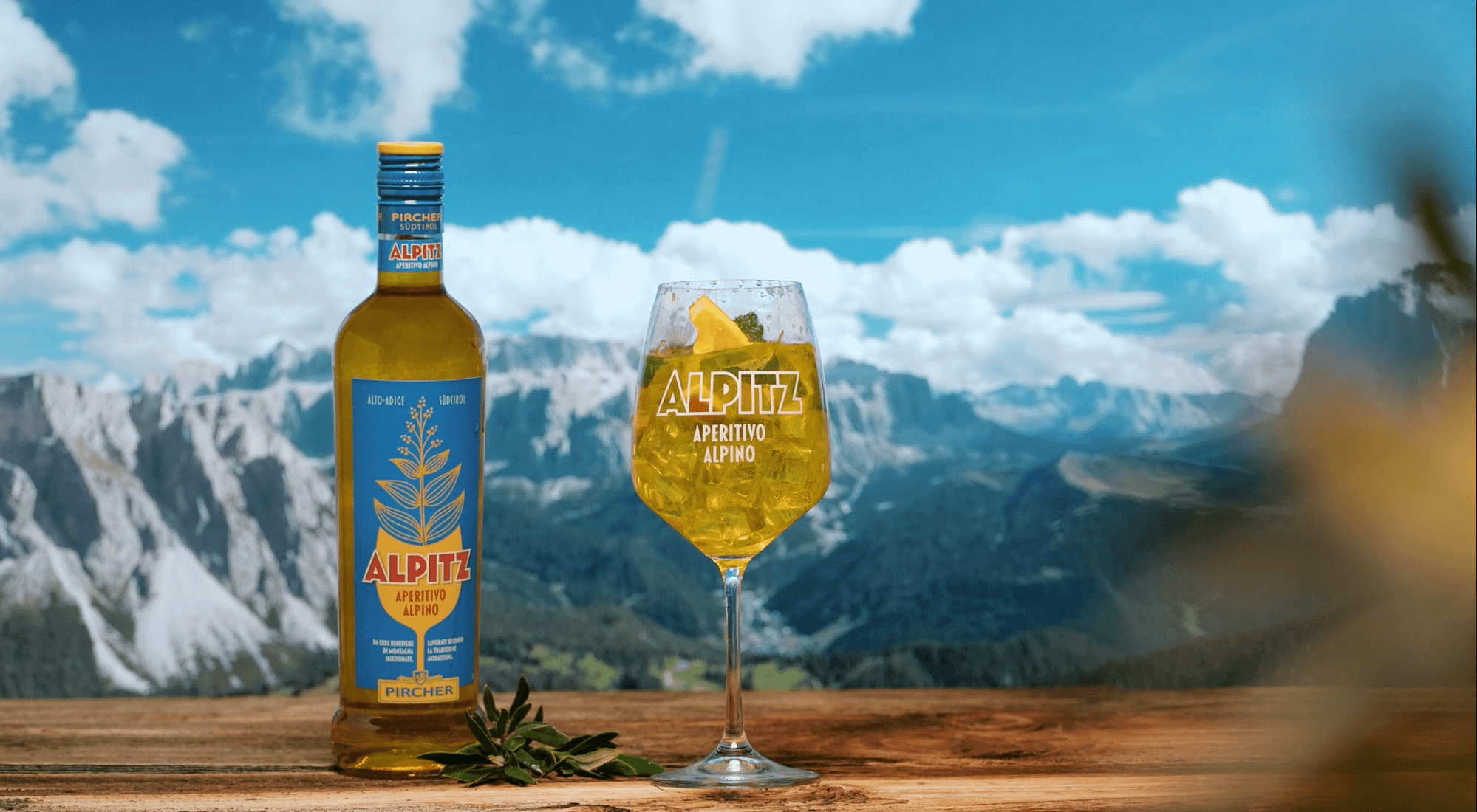 Pircher propone per l’estate 2023 Alpitz, l’aperitivo alpino
