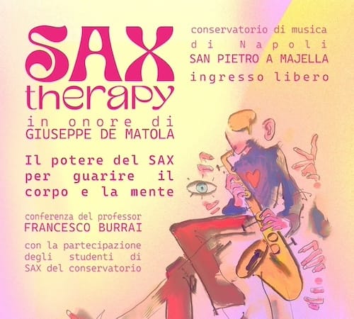 Sax Therapy, la musica per guarire il corpo e la mente