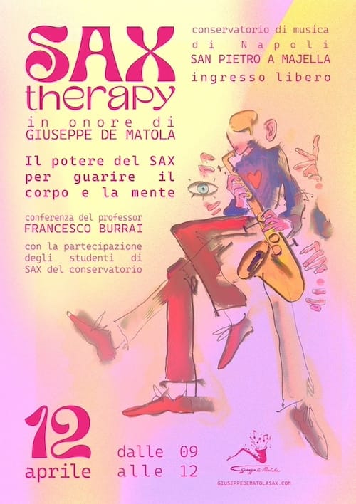 Sax Therapy, la musica per guarire il corpo e la mente