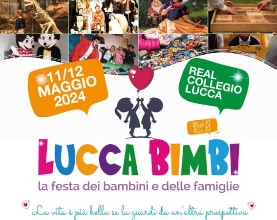 Lucca Bimbi, la festa dei bambini e delle famiglie