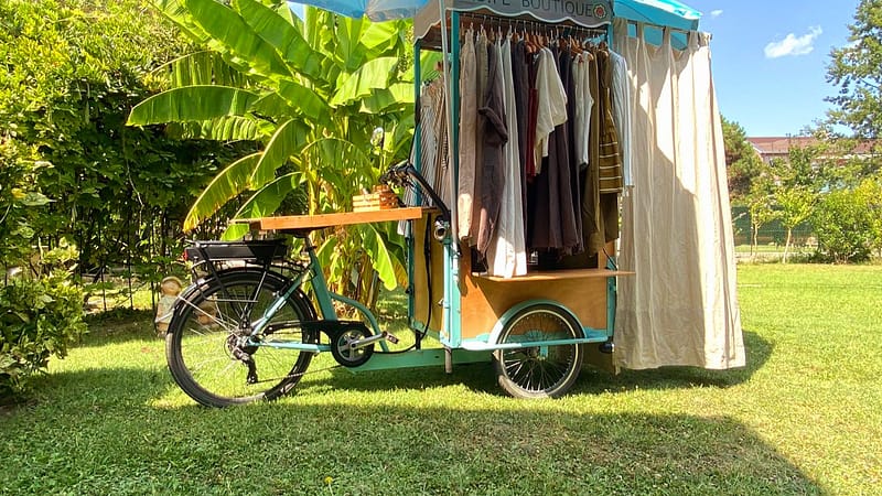Bike Mo.fe Boutique, il Negozio mobile Ecologico