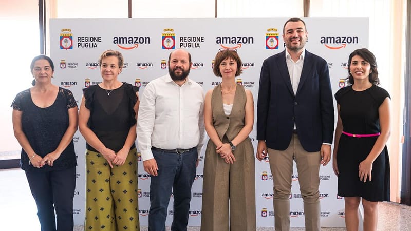 Amazon e Regione Puglia insieme per la digitalizzazione delle Pmi
